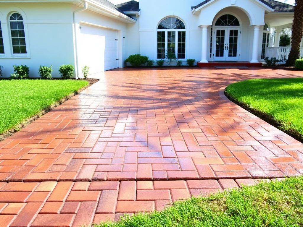 Paver Driveway Restoration — Sarasota, FL